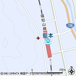 兵庫県三田市藍本990周辺の地図