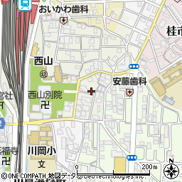 京都府京都市西京区川島北裏町15周辺の地図
