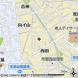 愛知県刈谷市野田町西田53周辺の地図