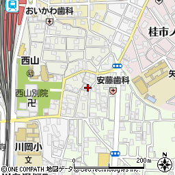 京都府京都市西京区川島北裏町6-1周辺の地図