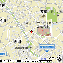 愛知県刈谷市野田町西田78-75周辺の地図