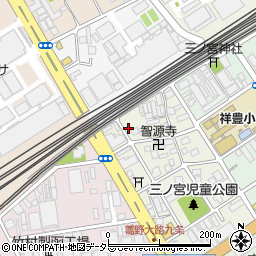 京都府京都市南区吉祥院三ノ宮西町4周辺の地図