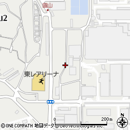 滋賀県大津市園山周辺の地図