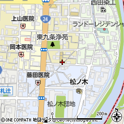 京都府京都市南区東九条宇賀辺町72周辺の地図