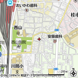 京都府京都市西京区川島北裏町10周辺の地図