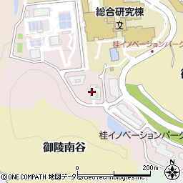 京大桂ベンチャープラザ北館周辺の地図