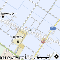滋賀県甲賀市水口町北脇1207周辺の地図
