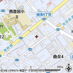 偕翔会静岡共立クリニック周辺の地図