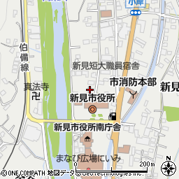 岡山県新見市新見115-3周辺の地図