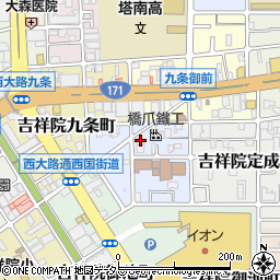地理情報サービス周辺の地図