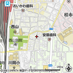 京都府京都市西京区川島北裏町6周辺の地図
