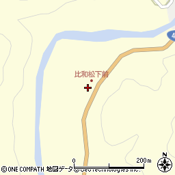広島県庄原市比和町木屋原27周辺の地図