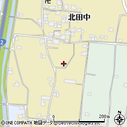 兵庫県神崎郡市川町北田中179周辺の地図