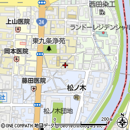 京都府京都市南区東九条宇賀辺町77周辺の地図