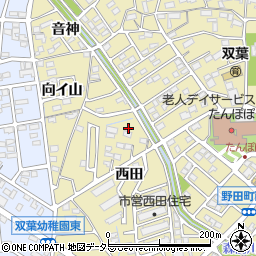 愛知県刈谷市野田町西田55周辺の地図