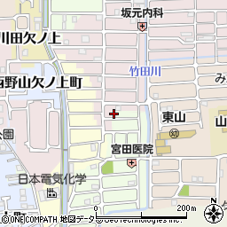 京都府京都市山科区西野大鳥井町118-137周辺の地図