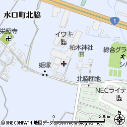 滋賀県甲賀市水口町北脇191周辺の地図