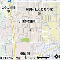 京都府京都市西京区川島権田町18周辺の地図
