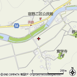 大阪府豊能郡能勢町宿野790周辺の地図