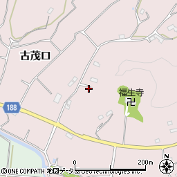 千葉県館山市古茂口205周辺の地図