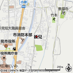 岡山県新見市新見348周辺の地図