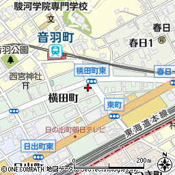 レジェンド横田周辺の地図