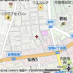 静岡県静岡市葵区柳町74-3周辺の地図
