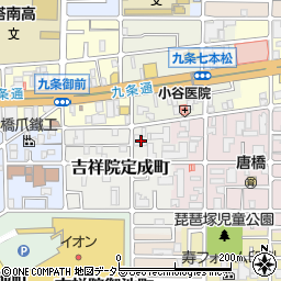 京都府京都市南区吉祥院定成町23-1周辺の地図