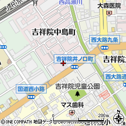京都府京都市南区吉祥院中島町3周辺の地図