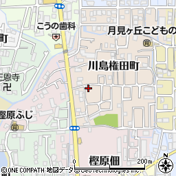 京都府京都市西京区川島権田町15周辺の地図