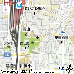 京都府京都市西京区川島北裏町31周辺の地図