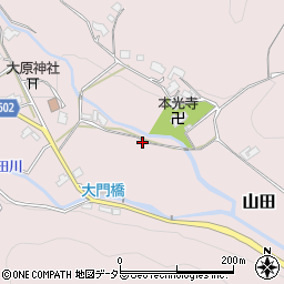 大阪府豊能郡能勢町山田1244周辺の地図