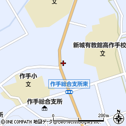 愛知県新城市作手高里木戸口17周辺の地図
