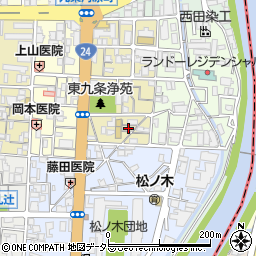 京都府京都市南区東九条宇賀辺町53周辺の地図