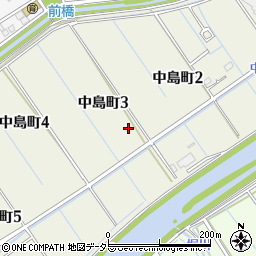 愛知県刈谷市中島町周辺の地図