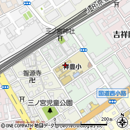 京都府京都市南区吉祥院三ノ宮町24周辺の地図