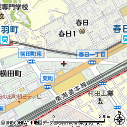 静岡日本語教育センターＢ館周辺の地図