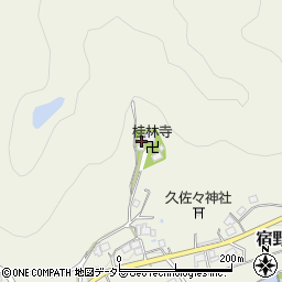 大阪府豊能郡能勢町宿野264周辺の地図