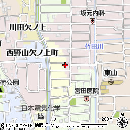 京都府京都市山科区西野大鳥井町118-87周辺の地図