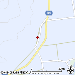 兵庫県三田市小柿154周辺の地図