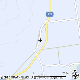 兵庫県三田市小柿155周辺の地図