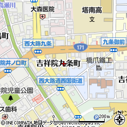 KYOUGETSU-AN 梟月庵駐車場周辺の地図