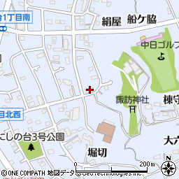 小西ハイツ周辺の地図