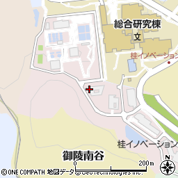 京都府京都市西京区御陵大原周辺の地図