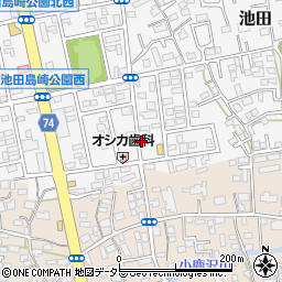 夏秋硝子店周辺の地図