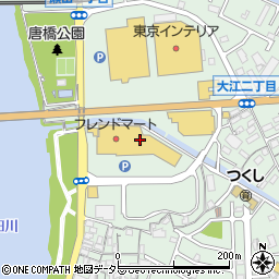ファッションセンターしまむらフレンドタウン瀬田川店周辺の地図