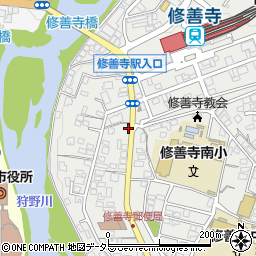 静岡県伊豆市柏久保525-3周辺の地図