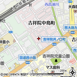 京都府京都市南区吉祥院中島町6周辺の地図