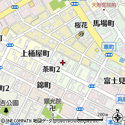 静岡県銀行協会周辺の地図