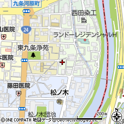 京都府京都市南区東九条北松ノ木町20-1周辺の地図